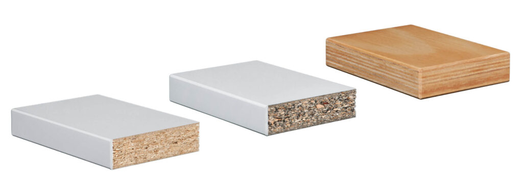 Plans de travail et étagères