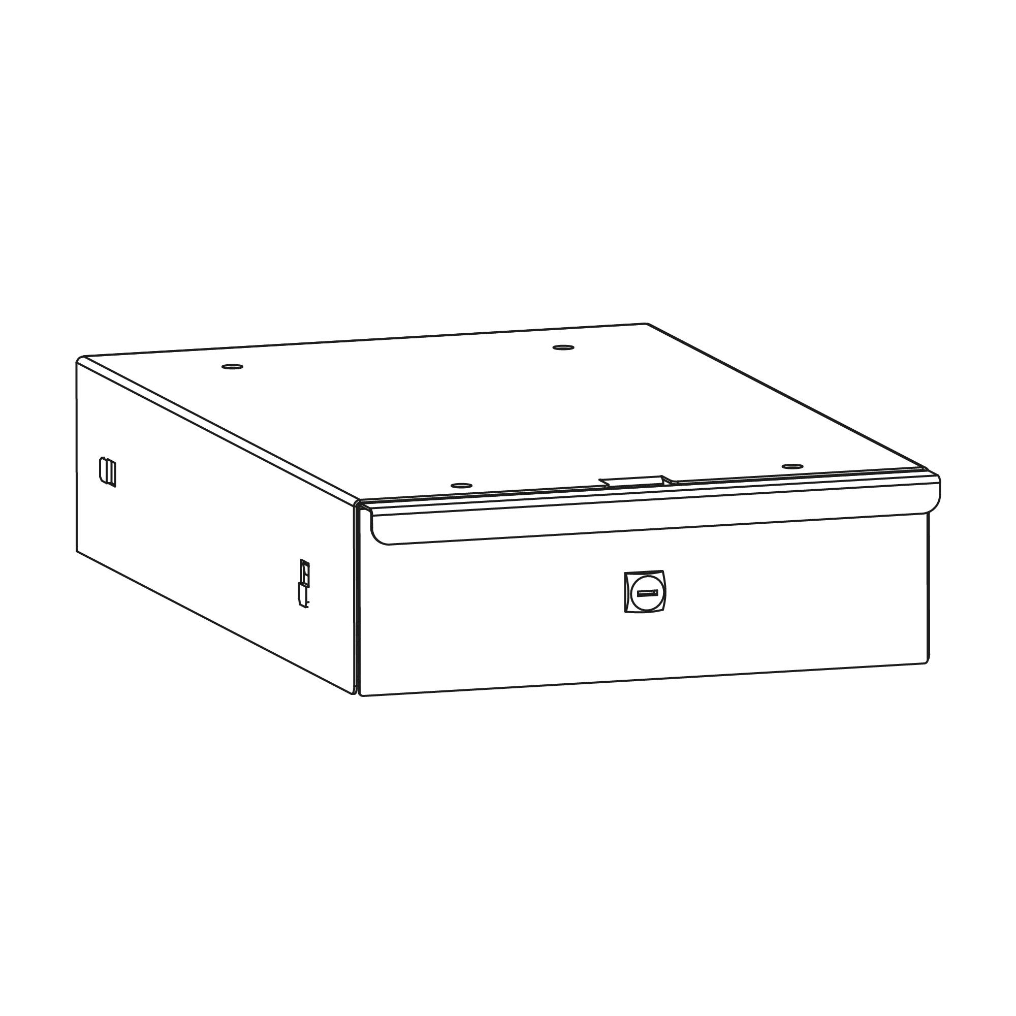 ERGO-line Schublade einfach