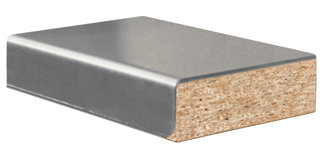 Chromstahl Arbeitsplatte