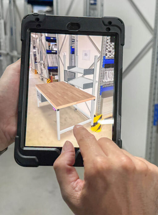 AR Visualisierung von ERGO-line