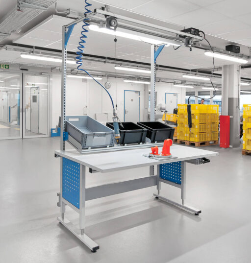 ERGO-Vario mit Tischaufbau