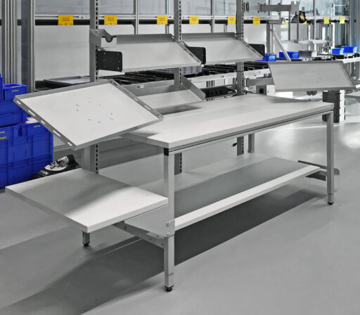 ERGO-line Arbeitsplatten und Ablageböden